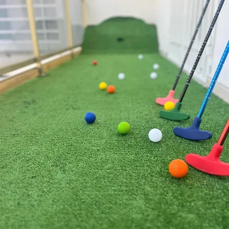公寓 Tropical Terraza Con Minigolf *